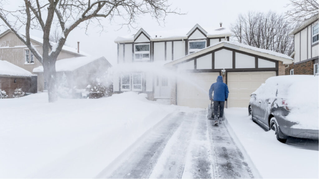 residential snow removal service 